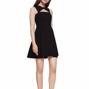BCBGeneration Black Cut-out Dress